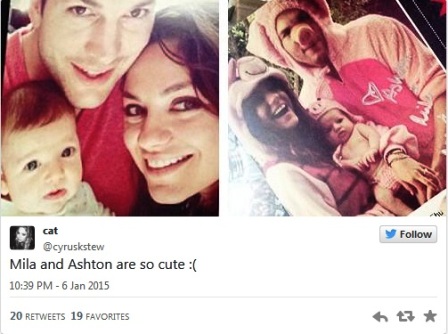 Ini Dia Bayi Cantik Mila Kunis & Ashton Kutcher